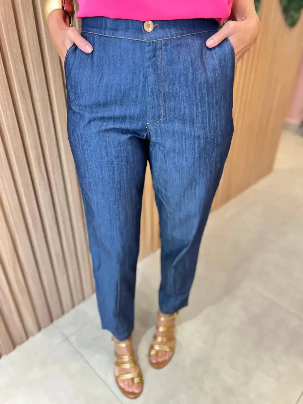 Calça Jeans Cenoura